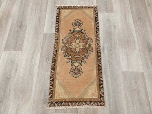 Vintage Turkish Rug on the floor