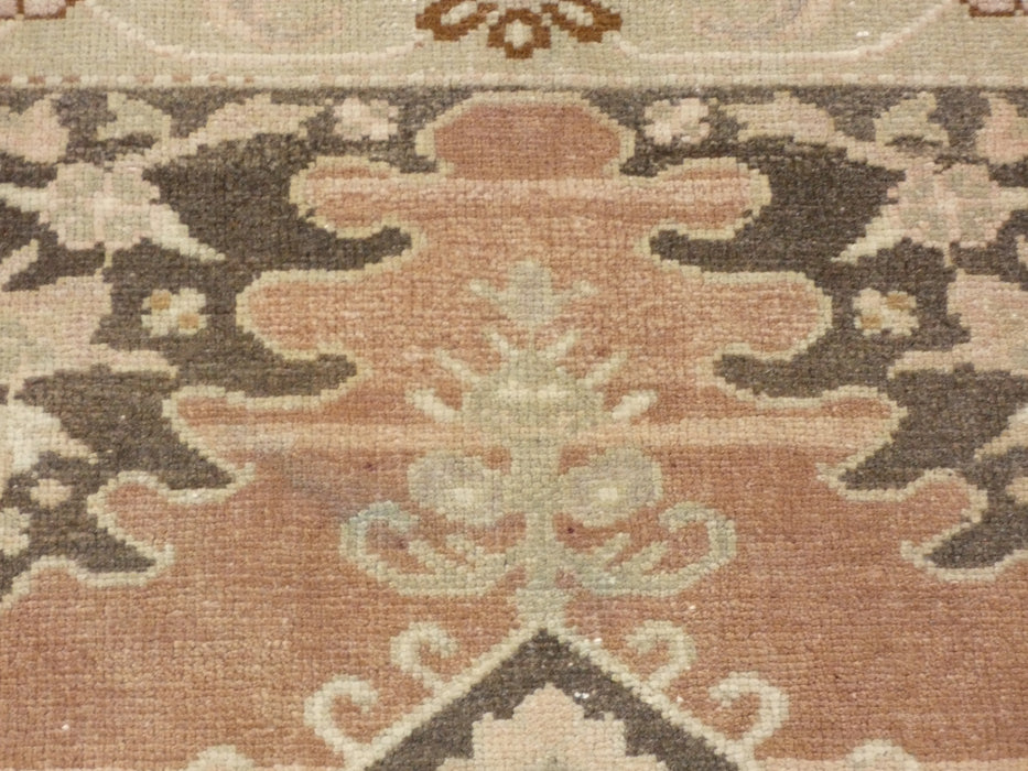 Vintage Hand Knotted Anatolian Turkish Rug Size: 102 x 53cm