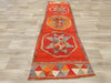 Vintage Turkish Rug Runner on the floor