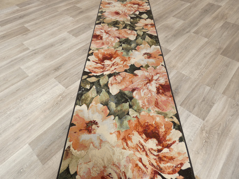 Mastercraft Floral Design Argentum Hallway Runner 80cm wide x Cut to order?!