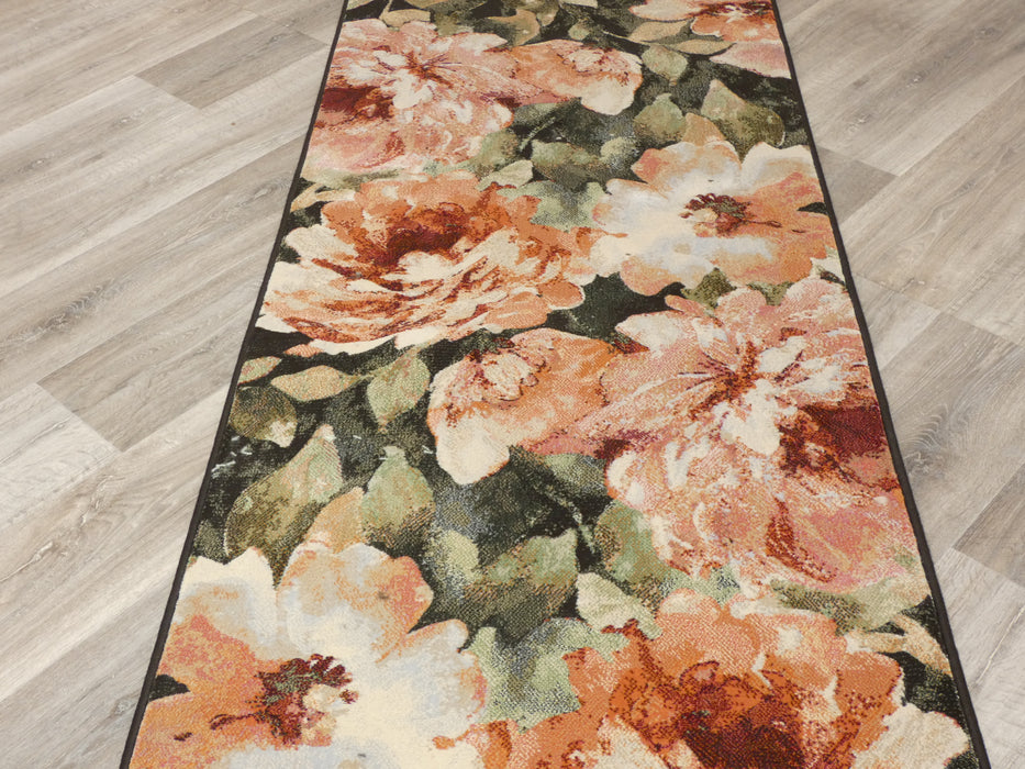 Mastercraft Floral Design Argentum Hallway Runner 80cm wide x Cut to order?!