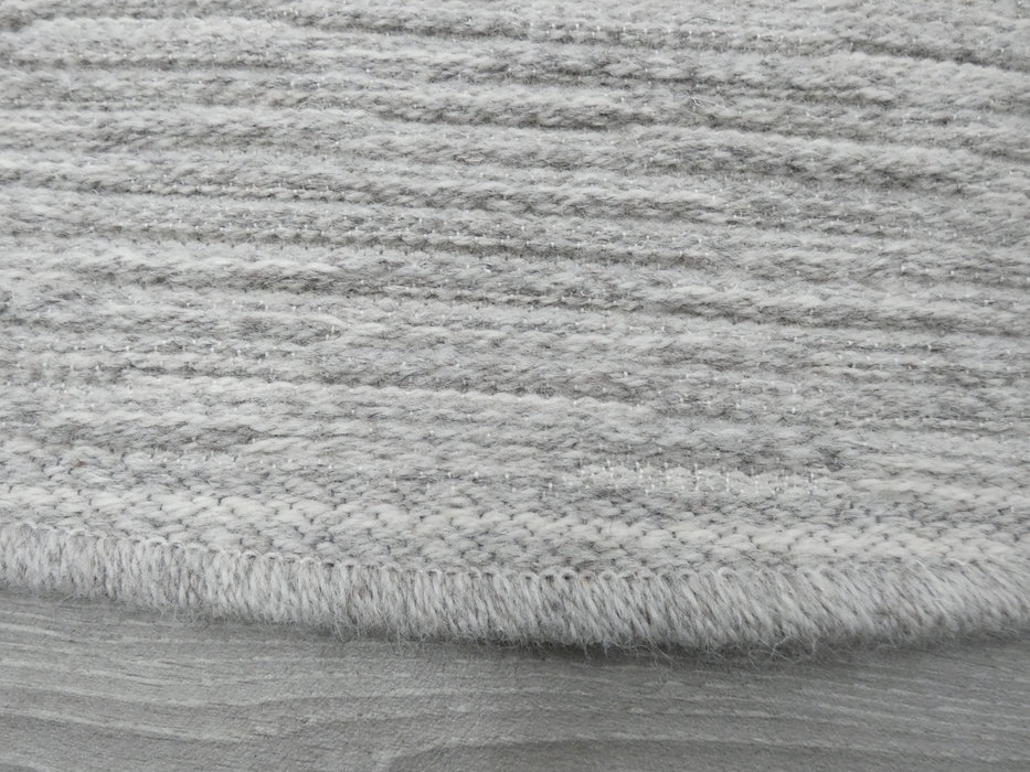 High Line Flatweave Pure Wool Round Rug