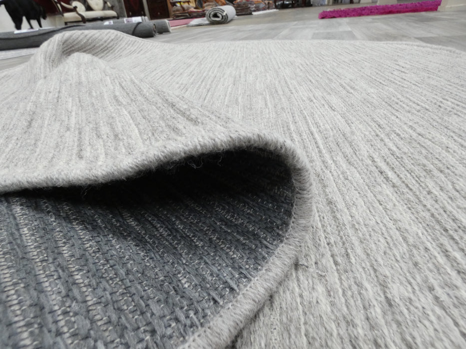High Line Flatweave Pure Wool Round Rug — Rugs Direct