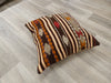 Turkish Hand Made Kilim Large Size Cushion (60 x 60cm) - Rugs Direct