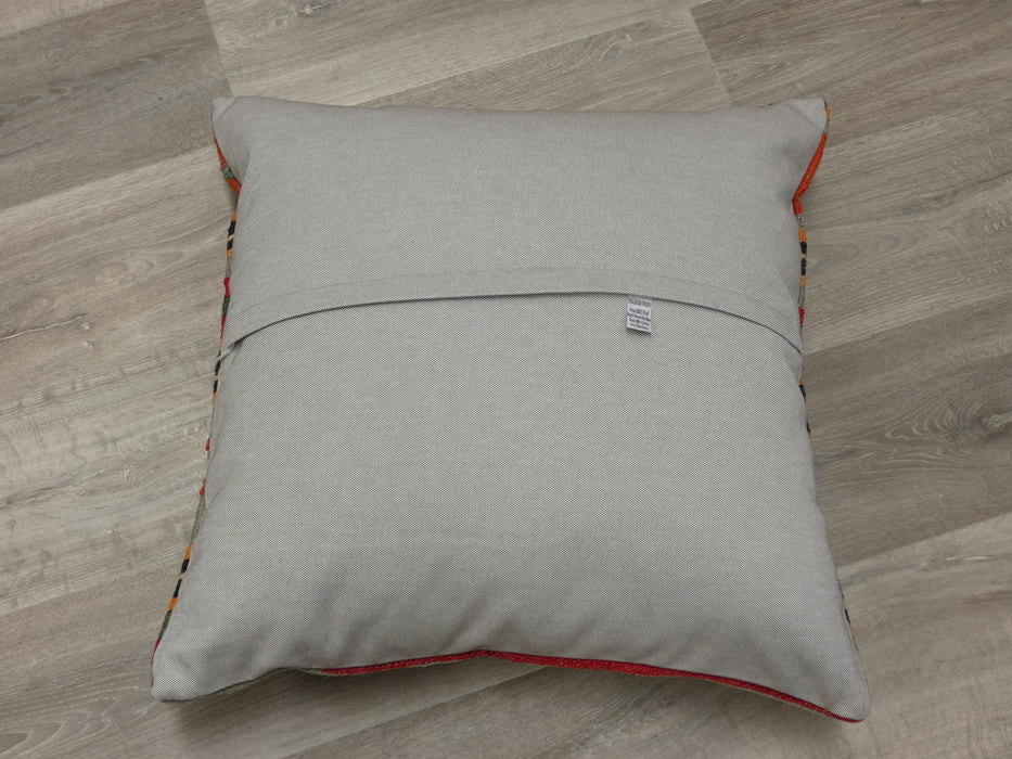 Turkish Hand Made Kilim Large Size Cushion (60 x 60cm)- Rugs Direct