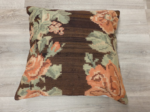 Turkish Hand Made Kilim Large Size Cushion (60 x 60cm)- Rugs Direct