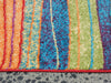Multi Colour Modern Rainbow Design Turkish Aroha Rug - Rugs Direct