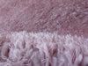 Dream Shaggy Pink Colour Turkish Round Rug - Rugs Direct
