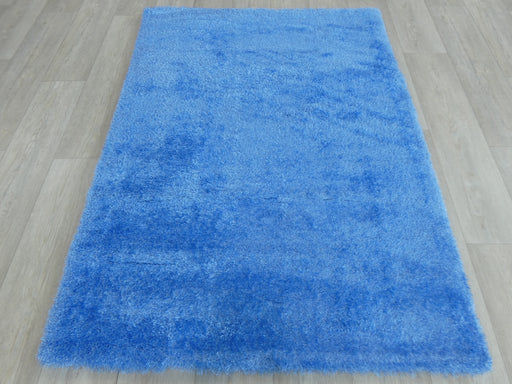 Dream Shaggy Blue Colour Turkish Rug Size: 120 x 170cm - Rugs Direct