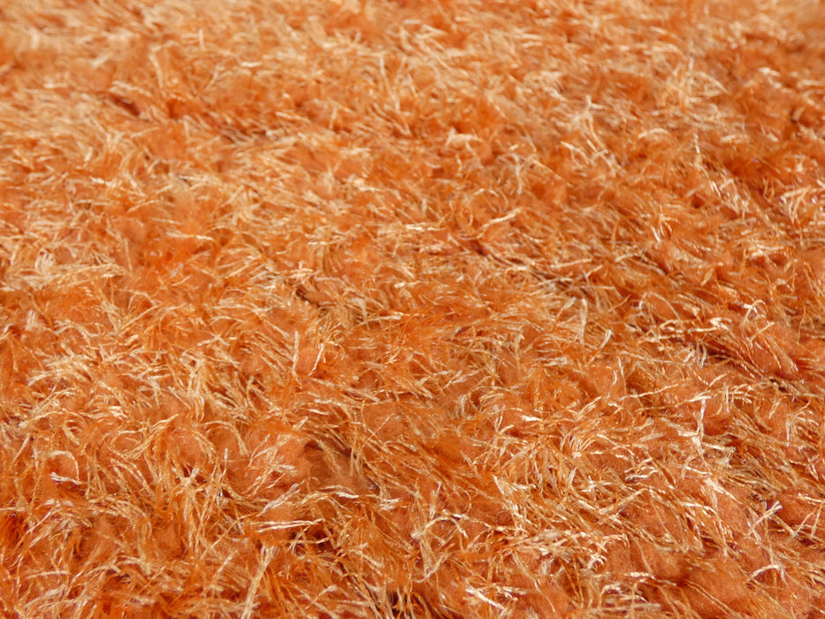 Dream Shaggy Orange Colour Turkish Rug Size: 120 x 170cm - Rugs Direct