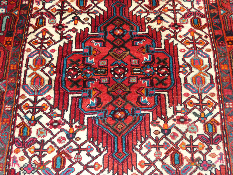 Persian Hand Knotted Hamedan Rug- Rugs Direct 