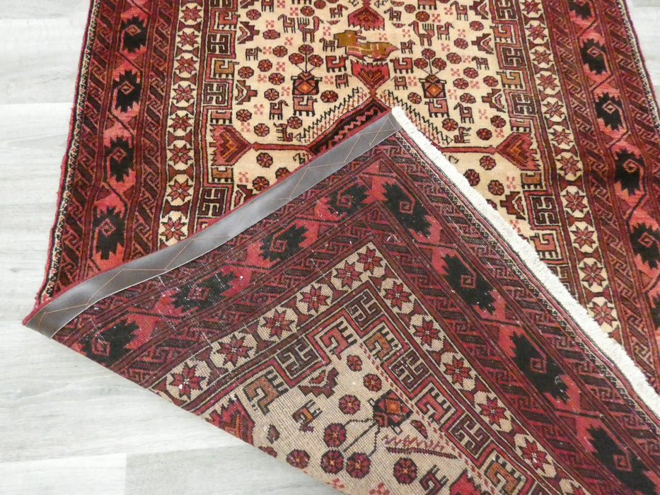 Persian Hand Knotted Baluchi Rug- RUGS DIRECT