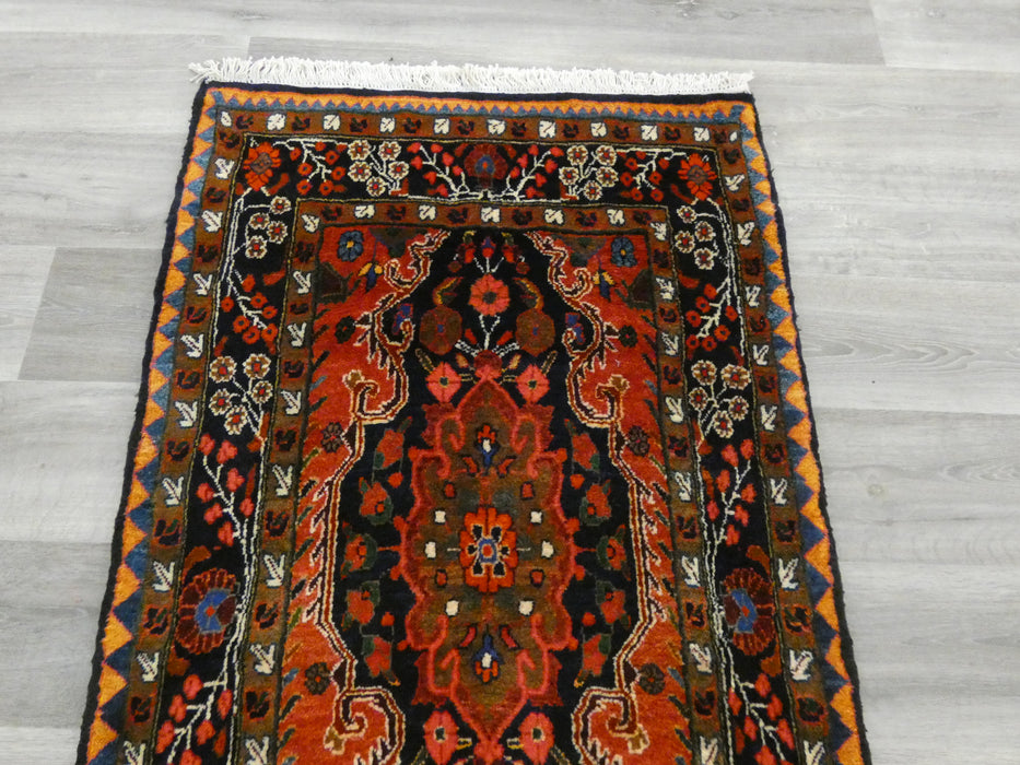 Persian Hand Knotted Sanandaj Hallway Runner - Rugs Direct