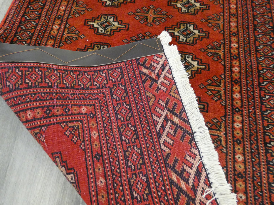 Persian Hand Knotted Turkman Rug- Rugs Direct