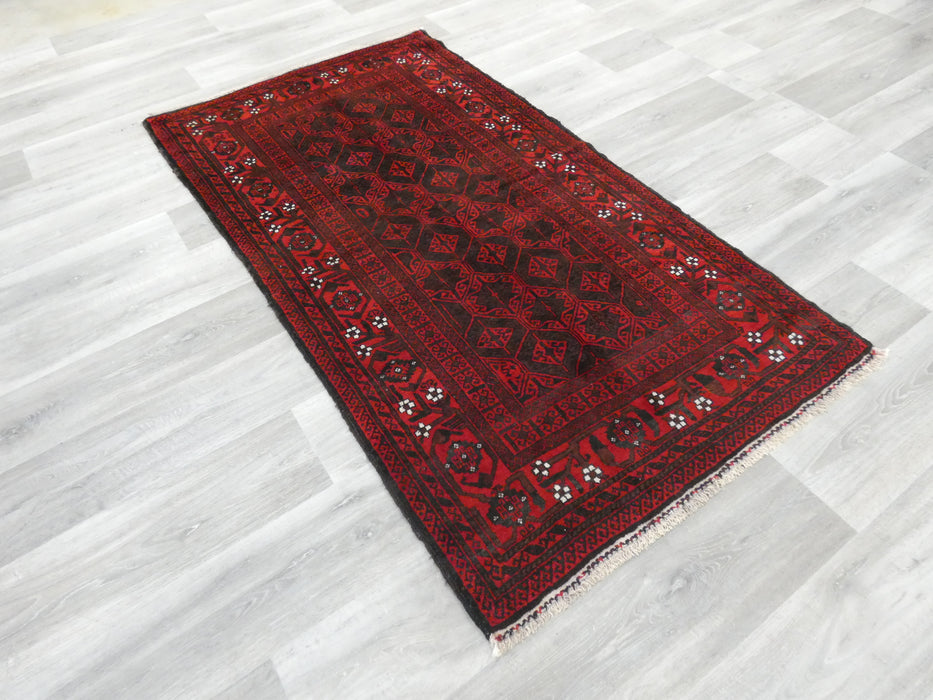 Persian Hand Knotted Baluchi Rug- Rugs Direct 