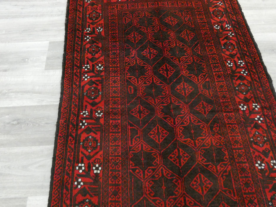 Persian Hand Knotted Baluchi Rug- Rugs Direct 