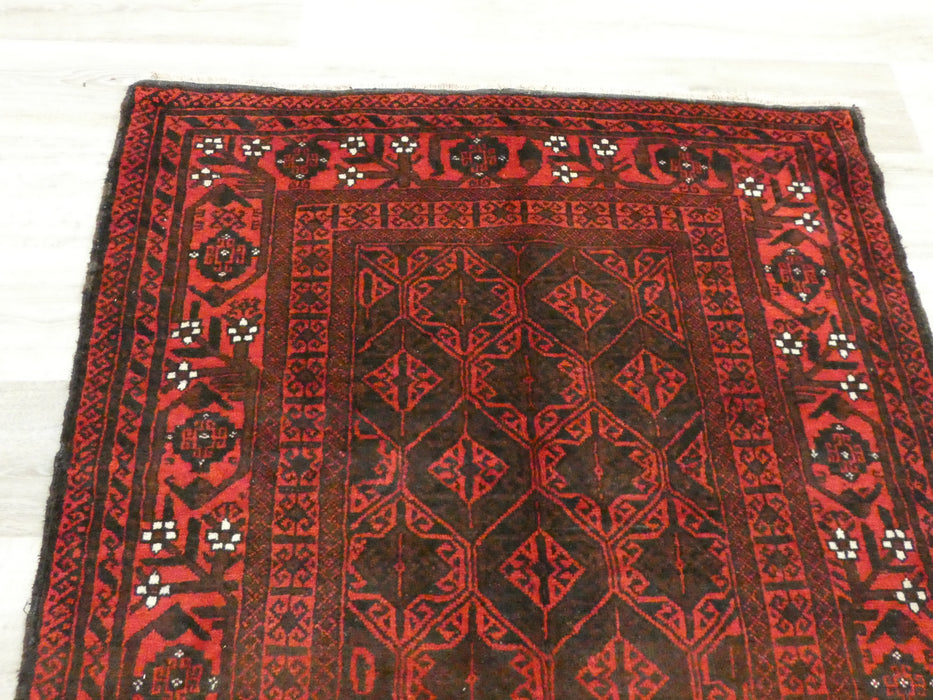 Persian Hand Knotted Baluchi Rug- Rugs Direct 