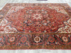 Genuine Persian Hand Knotted Heriz Rug- Rugs Direct