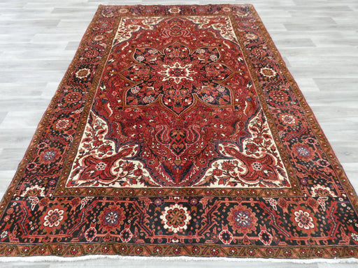 Genuine Persian Hand Knotted Heriz Rug- Rugs Direct 