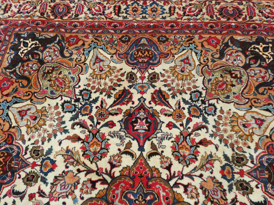 Persian Hand Knotted Signature Mashhad Rug - Rugs Direct