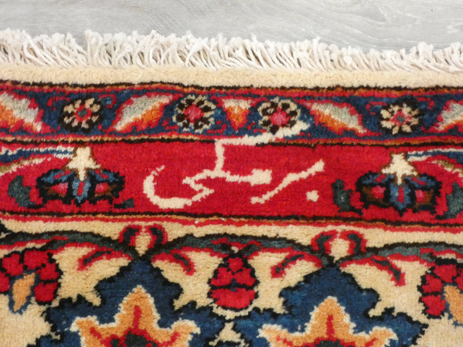 Persian Hand Knotted Signature Mashhad Rug - Rugs Direct