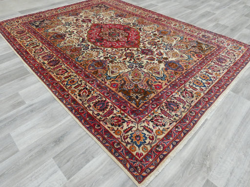 Persian Hand Knotted Signature Mashhad Rug - Rugs DirectPersian Hand Knotted Signature Mashhad Rug - Rugs Direct