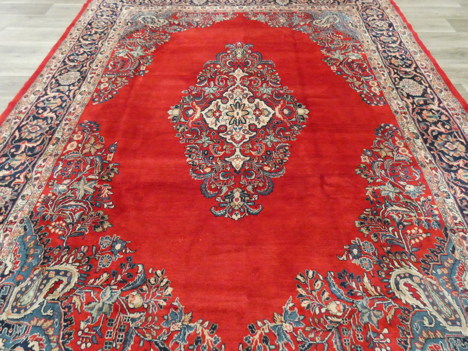 Persian Hand Knotted Mahal Rug Size: 320 x 253cm