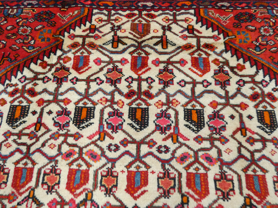 Persian Hand Knotted Hamedan "Asad abad" Rug- Rugs Direct 