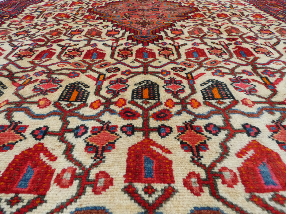 Persian Hand Knotted Hamedan "Asad abad" Rug- Rugs Direct 