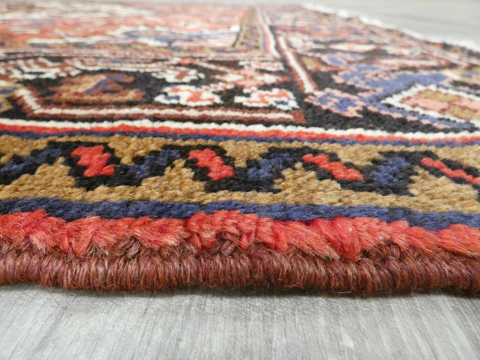 Genuine Persian Hand Knotted Heriz Rug- Rugs Direct 