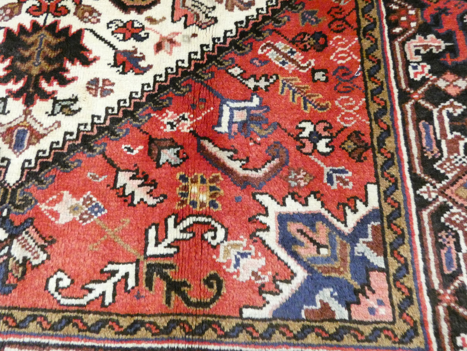 Genuine Persian Hand Knotted Heriz Rug- Rugs Direct 