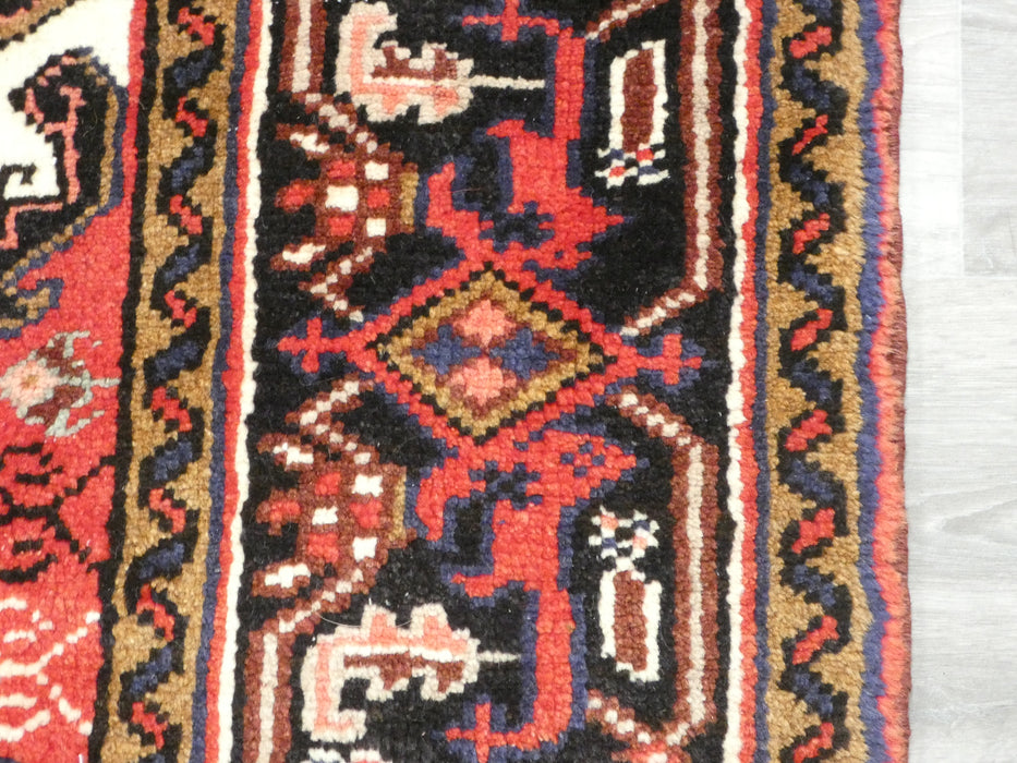 Genuine Persian Hand Knotted Heriz Rug- Rugs Direct 