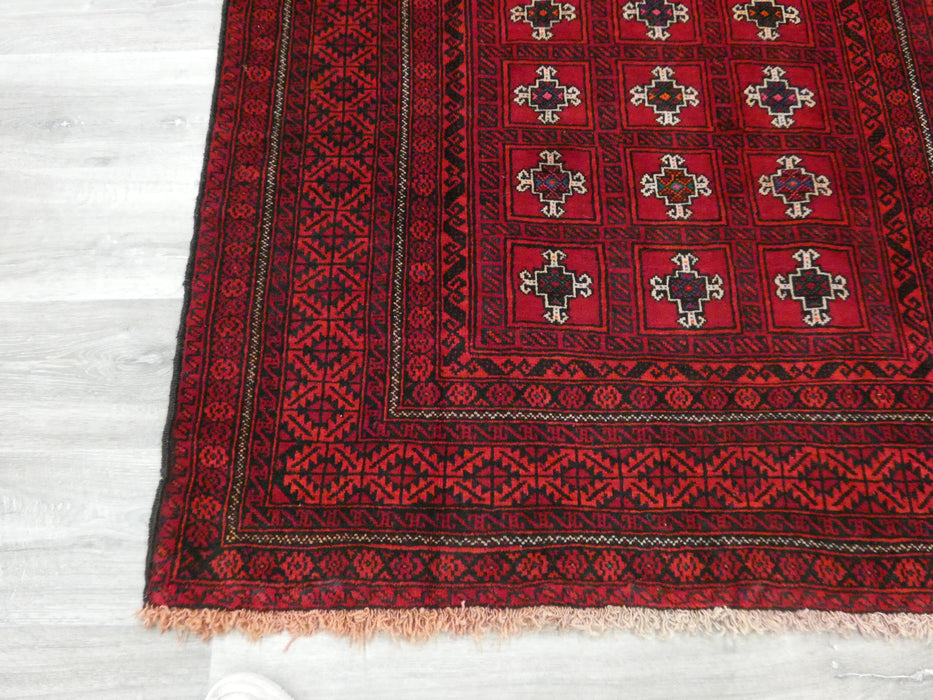 Persian Hand Knotted Baluchi Rug Size: 205 x 130cm