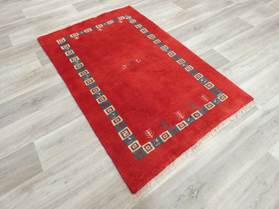 Authentic Persian Hand Knotted Gabbeh Rug- Rugs Direct