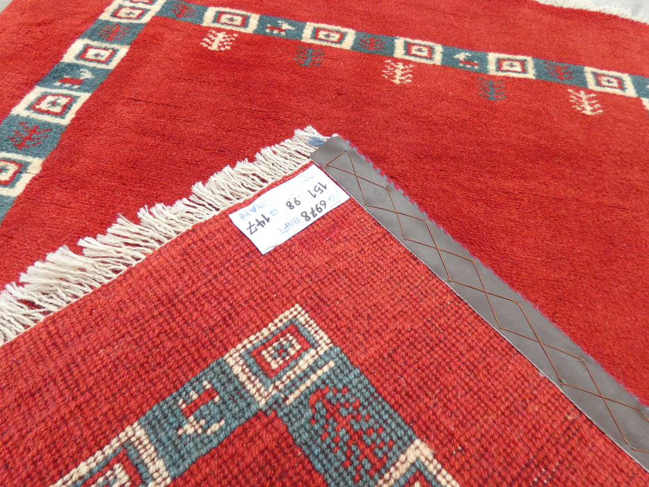 Authentic Persian Hand Knotted Gabbeh Rug- Rugs Direct