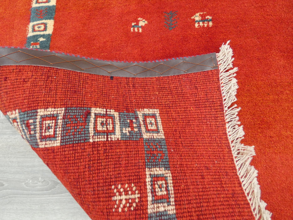 Authentic Persian Hand Knotted Gabbeh Rug- Rugs Direct