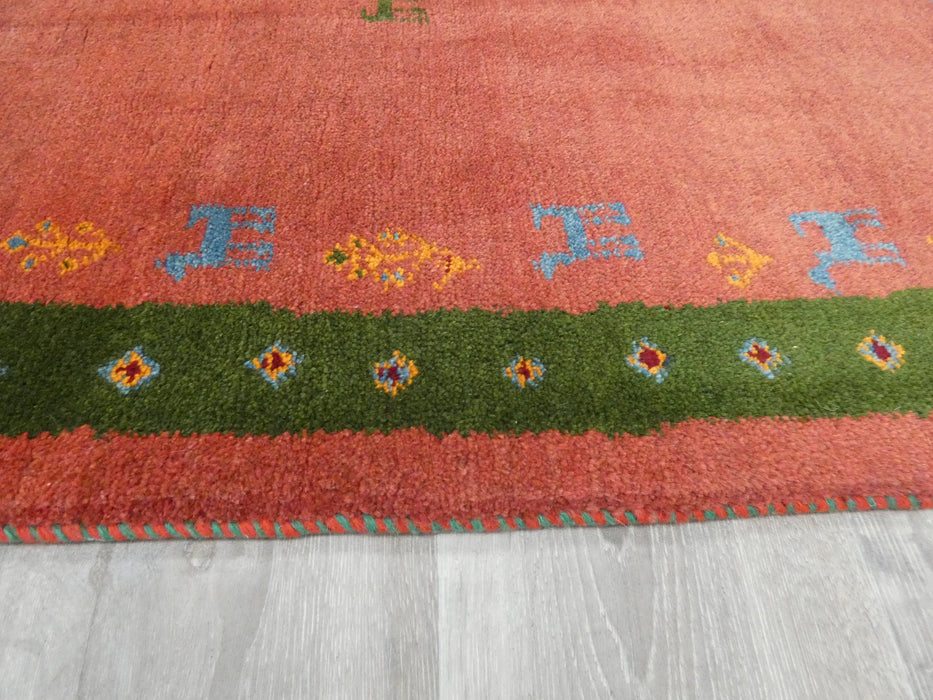 Authentic Persian Hand Knotted Gabbeh Rug- Rugs Direct