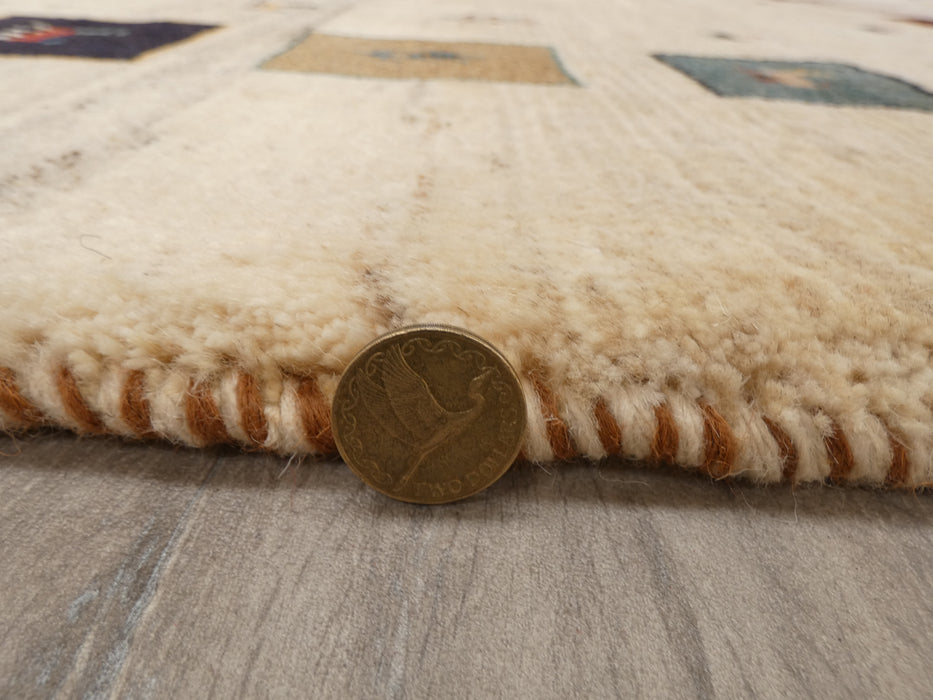 Authentic Persian Hand Knotted Gabbeh Rug- Rugs Direct