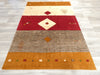 Authentic Persian Hand Knotted Gabbeh Rug Size: 232 x 163cm - Rugs Direct