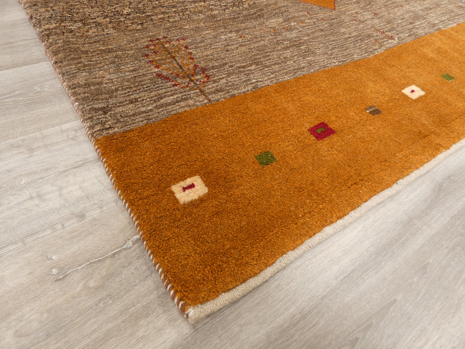 Authentic Persian Hand Knotted Gabbeh Rug Size: 232 x 163cm - Rugs Direct