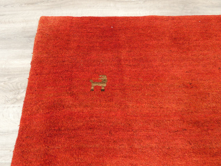Authentic Persian Hand Knotted Gabbeh Rug Size: 207 x 183cm - Rugs Direct