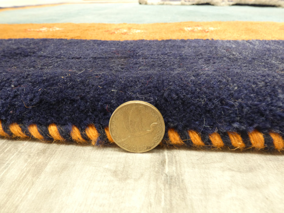 Authentic Persian Hand Knotted Gabbeh Rug Size: 197 x 191cm - Rugs Direct