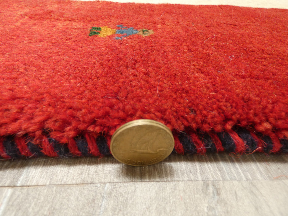 Authentic Persian Hand Knotted Gabbeh Rug Size: 207 x 153cm- Rugs Direct