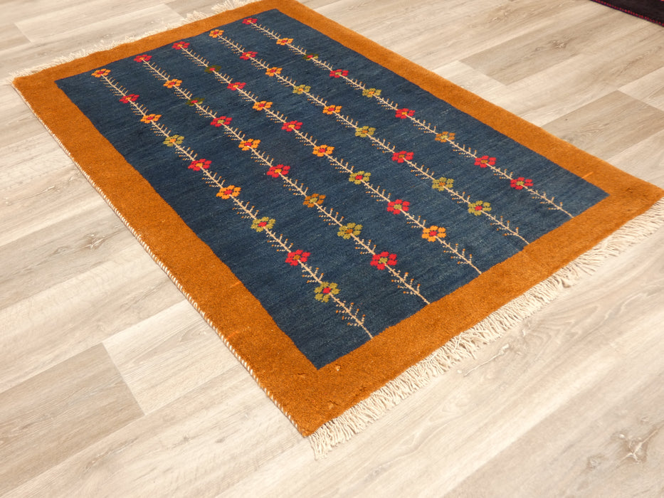 Authentic Persian Hand Knotted Gabbeh Rug Size: 152 x 98cm- Rugs Direct