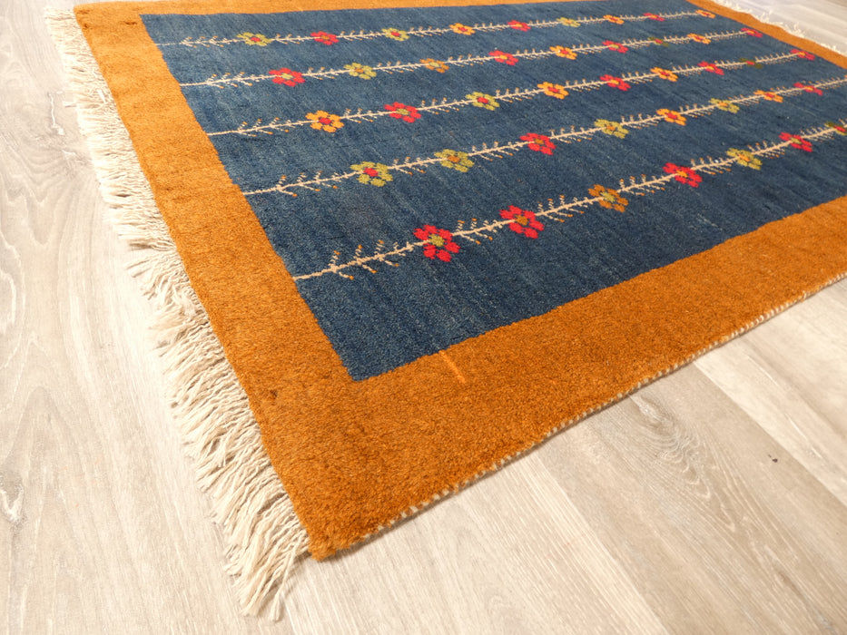 Authentic Persian Hand Knotted Gabbeh Rug Size: 152 x 98cm- Rugs Direct