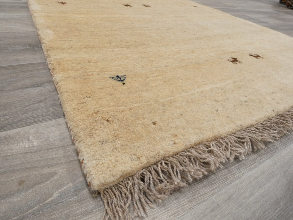 Authentic Persian Hand Knotted Gabbeh Rug Size: 170 x 100cm
