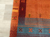 Authentic Persian Hand Knotted Gabbeh Rug Size: 163 x 63cm- Rugs Direct