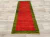 Authentic Persian Hand Knotted Gabbeh Rug Size: 203 x 83cm- Rugs Direct 