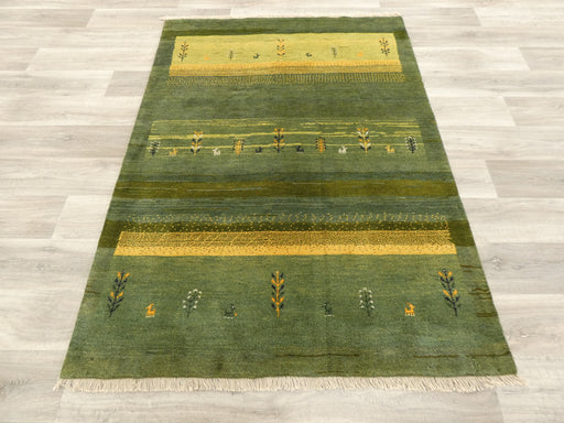Authentic Persian Hand Knotted Gabbeh Rug Size: 193 x 142cm- Rugs Direct 