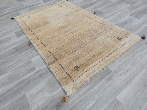Authentic Persian Hand Knotted Gabbeh Rug Size: 205 x 134cm- Rugs direct 